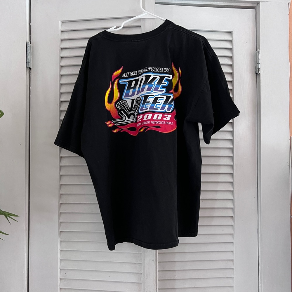 Harley Davidson bike week vintage t shirt